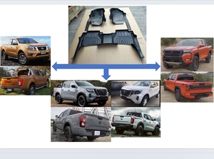 Tappetini Auto in plastica impermeabile 5D TPE per Auto nero per Auto all'ingrosso per 2025 <span class=keywords><strong>Nissan</strong></span> Frontier - Product Image 2