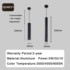 Lampe Suspendue Créative Noire pour Couloir et Entrée, Suspension Luminaire Plafond Personnalisée en Gros - Product Image 6