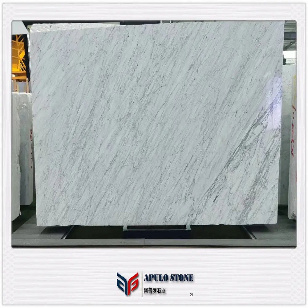 Marmer Wit Bianco Carrara Venato Marmer Lage Prijs 60X60 Apulostone Carrara Bianco/Blanco/Biancone Marmeren Tegels