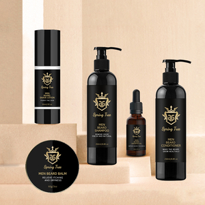 Produits de soins personnels Sérum <span class=keywords><strong>pour</strong></span> cheveux et <span class=keywords><strong>barbe</strong></span> 30 ml Vegan Herbal Hydratant Emballage personnalisé de <span class=keywords><strong>la</strong></span> bouteille Étiquette Boîte Essentiel <span class=keywords><strong>pour</strong></span> <span class=keywords><strong>barbe</strong></span> de gentleman - Product Image 3