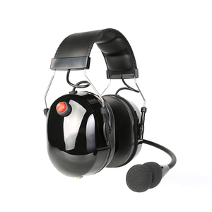 Casque de course RAN-3000Q Casque à double cache-oreilles avec musique filaire pour <span class=keywords><strong>radio</strong></span> bidirectionnelle - Product Image 5
