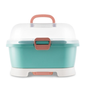 Boîte de rangement pour aliments pour bébés en plastique PP sélectionné avec soin, résistante à l'humidité et à la poussière, durable, multifonction, rectangulaire - Product Image 5
