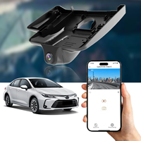 Cámara para Coche ACARCAM 4k HD de Doble Lente con Conexión Wifi, Grabación en Bucle, Visión Nocturna Superior, Grabadora de Video DVR para Toyota COROLLA