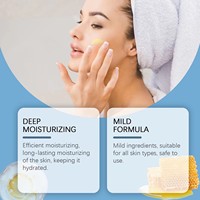 Crème hydratante légère anti-acné 50g avec soufre colloïdal, extraits de chrysanthème et de pissenlit pour le contrôle du sébum et l'atténuation des cicatrices