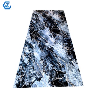 UVコーティング3DプリントPVC帯電防止大理石壁パネルシート光沢/滑らか/テクスチャ表面カスタム切削加工材料 - Product Image 4