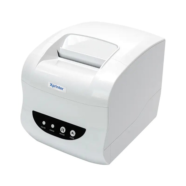 80mm Xprinter XP-365B 2 in 1 Thermal Printer WiFi Blue-tooth Thermal Receipt Label Printer Mobile Barcode Sticker Maker for Ios