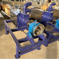Machine de déshydratation des excréments d'animaux/déshydrateur de limon de vache, de poulet et de porc/séparateur de limon de porc humide et sec