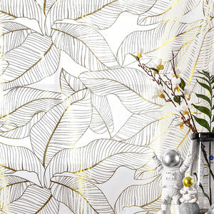 Rideaux transparents imprimés or blanc feuille d'or impression bronzant estampage à chaud <span class=keywords><strong>rideau</strong></span> de fenêtre pour <span class=keywords><strong>salon</strong></span> chambre décor rideaux - Product Image 6