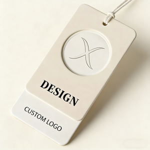 Étiquette de suspension personnalisée de luxe avec logo, estampage à chaud doré, étiquettes de marque durables, personnalisation haut de gamme, étiquette de suspension de marque - Product Image 6