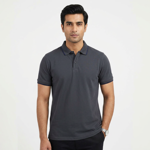 Polo Personalizado para Hombre, Manga Corta, 100% Algodón de Calidad, Diseño Pique, Color Sólido, para Golf, Casual, Verano - Product Image 1