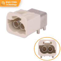 Conector horizontal hembra 2 en 1 Minifakra para cables de transmisión de video de alta frecuencia y datos de alta velocidad, personalizable