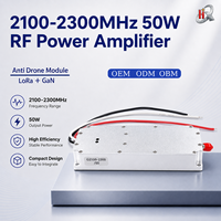 Amplificateur RF GaN personnalisable 50W 2100-2300MHz, module Lora, module anti-drone RF, VCO intégré