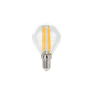 Lámpara LED esférica de 6W E14 4000K, cristal, ideal para iluminación decorativa y funcional en hogares y espacios comerciales. - Product Image 1