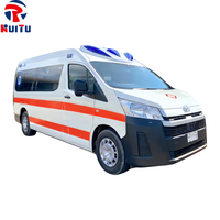 Véhicule de transport médical tout-terrain d'urgence Toyota 4x4 à essence de haute fiabilité pour ambulance et sauvetage