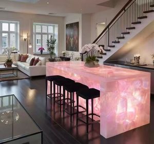 Pietra di Lusso Rosa Chiaro con Venature Cristalline Traslucide per Decorazione Romantica di Ville e Camere da Principessa - Product Image 6