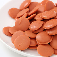 Pépites de chocolat pur aromatisées pour pâtisserie, chocolat chaud, crème glacée, chocolat blanc coloré