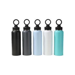 Botol air Magnet Logo kustom dengan dudukan ponsel Magnet dudukan telepon <span class=keywords><strong>16</strong></span> 18 <span class=keywords><strong>oz</strong></span> botol air termos terisolasi Magnet