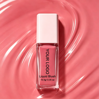 Fard à joues liquide waterproof vegan 11 couleurs, haute pigmentation, longue tenue, effet naturel, teinte pour les joues, maquillage pour le visage, marque privée