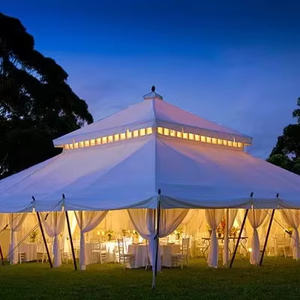 Modern Elegant Indian Romantic Style Outdoor Canvas Decoration White Mughal <b>Tent</b> Design for <b>Weddings</b> & <b>Parties</b> - Product Image 3