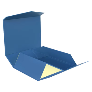 Boîte d'emballage magnétique en carton rigide personnalisée avec logo imprimé recyclable, boîte cadeau en papier - Product Image 4