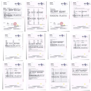 EN13795 pasado Color azul desechable CPE vestido con el pulgar gancho - Product Image 2