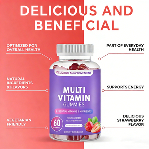Gommes multivitaminées pour femmes OLLI, vitamines A, D, C, E, vitamines à mâcher pour adultes, gommes multivitaminées pour adultes - Product Image 3