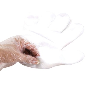 Kangle Disposable Polyethylene PE <b>Gloves</b> Food Grade Clear <b>Plastic</b> <b>Gloves</b> for Fast Food Restaurant Kitchen OEM Factory - Product Image 6