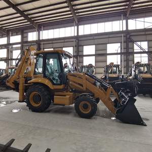 Excavadora retroexcavadora profesional de servicio pesado 4x4 mini con certificado CE - Product Image 2