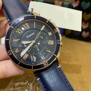 5A Chất lượng cao người đàn ông Đồng hồ thời trang kinh doanh người đàn ông Đồng hồ đeo tay dây đeo da thạch anh không thấm nước Đồng hồ analog cho nam giới - Product Image 6