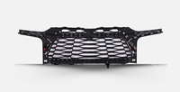 Rejilla superior delantera Flyingsohigh para Chevrolet Blazer RS 2019 2020 2021 2022 OE reemplazo negro brillante parrilla 84612437