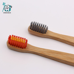 Cepillo de Dientes de Bambú para Niños, Mango Biodegradable Natural, Cerdas de Nailon, Empaque en Caja de Papel - Product Image 4