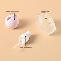 Flacon de fond de teint liquide correcteur givré 30 ml avec couvercle en forme de chat, personnalisable avec votre logo (marque privée)