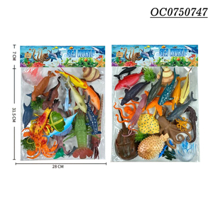 Set di Giocattoli di Animali Marini di Alta Qualità <span class=keywords><strong>2022</strong></span>, Set di Giocattoli di Animali in Plastica, Set di Giocattoli di Animali per Bambini - Product Image 5