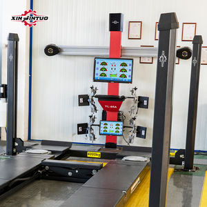 Máquina de alineación de ruedas Xinjintuo, conjunto completo de alineación de ruedas 3D, superrastreador, alineador de cuatro ruedas con pantalla dual - Product Image 5