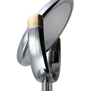 Gương Trang Điểm Phóng Đại Hai Mặt Bạc Mạ Crôm Xoay 360 - Product Image 4