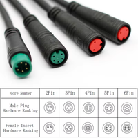 Connecteur étanche pour vélo électrique Julet 2/3/4/5/6 broches |   Câble d'extension pour double batterie et moteur