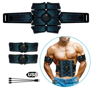 Smart Fitness Gym Whole Body Home Abdominal Patch Muscle Training Apparatus Ems Muscle Stimulator Abs Abdominal Trainer