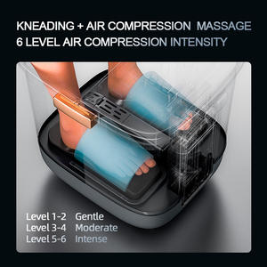 Taşınabilir pedikür ayak Spa ile derin elektrikli ayak banyo emmek kova sağlık terapi havzası hava yastığı masaj sahip - Product Image 5
