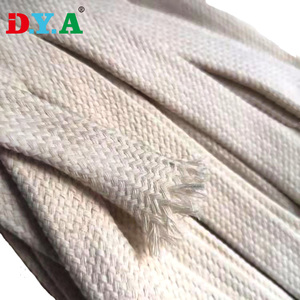 Cor personalizada Grosso Natural 10mm Flat Tube Trançado Algodão <span class=keywords><strong>Cord</strong></span> para Vestuário - Product Image 6