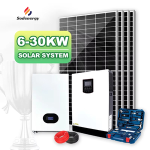 Sodenergy chất lượng tuyệt vời năng lượng mặt trời hệ thống năng lượng với chì-axit/Lithium ion/Gel Pin cho khu dân cư - Product Image 2