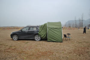 CZX-553 Voiture Auvent Soleil Abri Camping SUV Arrière Tente, Portable Étanche arrière de voiture tente peut être utilisé seul comme <span class=keywords><strong>vélo</strong></span> tente ou de stockage - Product Image 2
