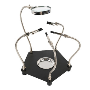 Dr. Estación de Soldadura Gigante con Lupa Auxiliar de Clip TE806 de Acero Inoxidable para Reparación de Teléfonos Móviles y Soldadura de PCB en Banco de Trabajo - Product Image 2