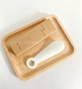 Chausse-pied en plastique de voyage pour hommes et femmes, facile à utiliser pour bottes et chaussures, articles de toilette <span class=keywords><strong>d</strong></span>'hôtel, logo personnalisé - Product Image 4