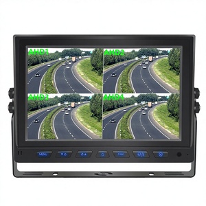 QA-906DV Monitor de Cámara de Reversa de 9 Pulgadas OLED TFT LCD AHD de 3 Canales y 4 Segmentos, Resolución 1024x600, USB DC 12-36V para Automóvil - Product Image 1