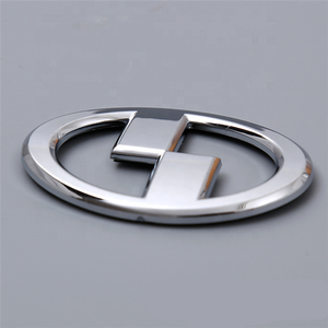 Insignias <span class=keywords><strong>de</strong></span> coche deportivo con letras cromadas, recorte <span class=keywords><strong>de</strong></span> metal, tuerca <span class=keywords><strong>de</strong></span> tornillo - Product Image 5