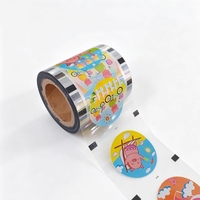 Rouleau de film de scellage pour gobelets en PP léger, pour machines de scellage manuelles et automatiques, avec une étanchéité solide et anti-fuite