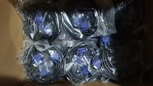 Nhà máy trực tiếp Nam đến Nam 3 + 4 VGA Cáp với PVC Áo khoác cho màn hình máy tính HDTV Máy chiếu DVD <span class=keywords><strong>Player</strong></span> che chắn kết hợp - Product Image 6