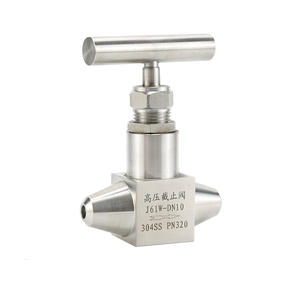 Válvula de Aguja Tipo Socket de Acero Inoxidable, Válvula de Compuerta de Alta Presión J61W-320P para Especificaciones Químicas - Product Image 1