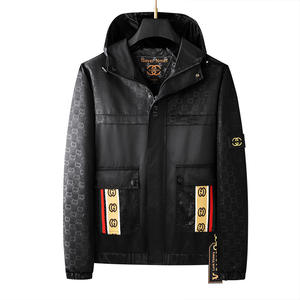 Erkek moda giyim rahat ceket erkekler için kapüşonlu ceket sonbahar Streetwear ceket - Product Image 3