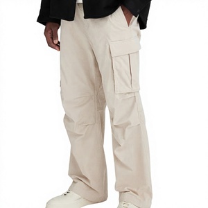 Men Slim Fit Cargo Pants Modern Street Style Tactical Trousers Soft Comfortable Cargo Joggers for Casual Wear Custom Logo Print - Product Image 1
